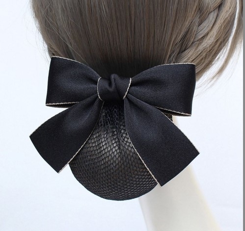 Naistele mõeldud peavõru juuksevõrguga ja sõlmega, käsitöö, vedru klips, kirjanduslik retro stiil