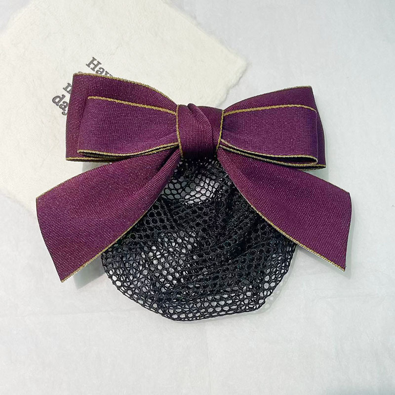 Naistele mõeldud peavõru juuksevõrguga ja sõlmega, käsitöö, vedru klips, kirjanduslik retro stiil