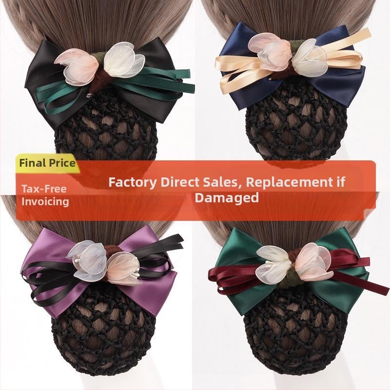 Lilledest juuksevõrk lipsuga, käsitsi valmistatud, jaapani-korea stiil, mudel C07