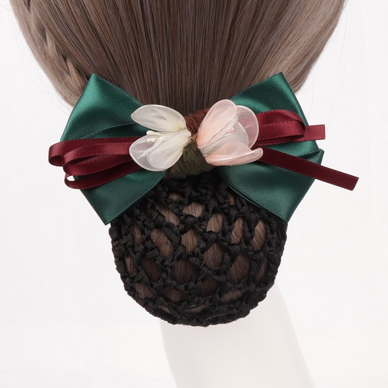 Lilledest juuksevõrk lipsuga, käsitsi valmistatud, jaapani-korea stiil, mudel C07