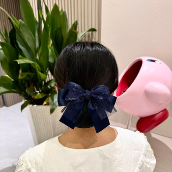 Käsitsi valmistatud lilleline juuksevõrk, jaapani/korea stiil, kangas, 2024 kevad