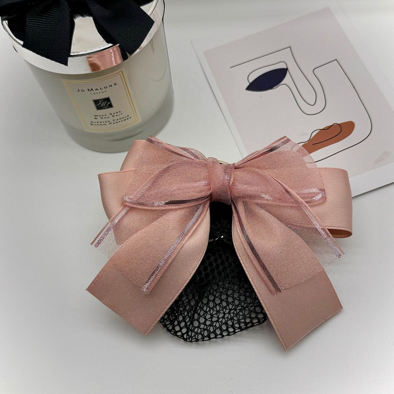 Käsitsi valmistatud lilleline juuksevõrk, jaapani/korea stiil, kangas, 2024 kevad