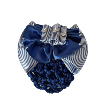 Juukseaksessuaar kristalllille ja võrguga, metallist pael, Fashion OL stiil, FW8029 – Sailing Shadow