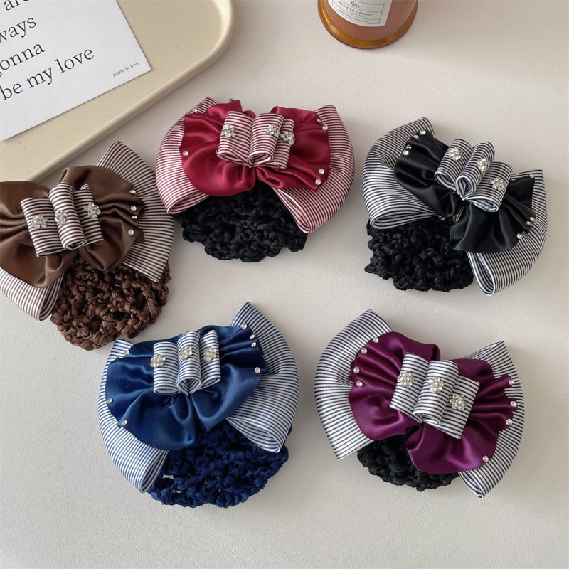 Juukseaksessuaar kristalllille ja võrguga, metallist pael, Fashion OL stiil, FW8029 – Sailing Shadow