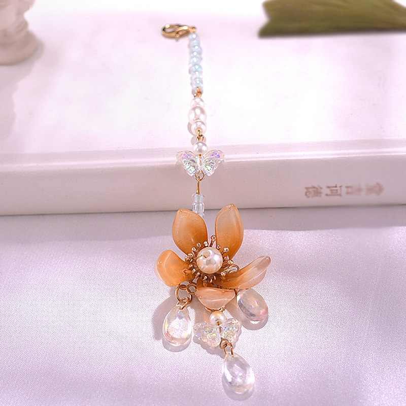 Perlasta ručno pletena čelna lančić s kineskim stilom, dodatak za kosu, veliko pakiranje, proljeće 2023