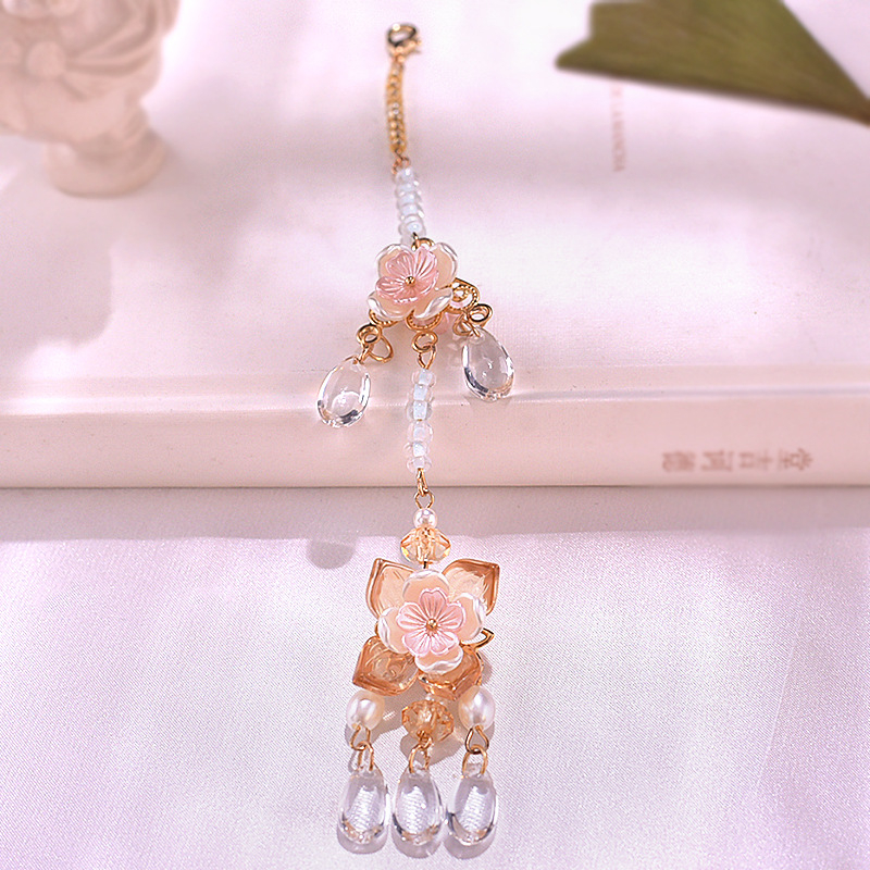 Perlasta ručno pletena čelna lančić s kineskim stilom, dodatak za kosu, veliko pakiranje, proljeće 2023