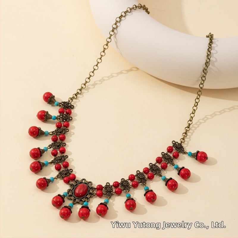 Boheemiline peavõru naistele, etnilise stiiliga otsmepu dekoratsioon, sulamaterjal, kevad 2024