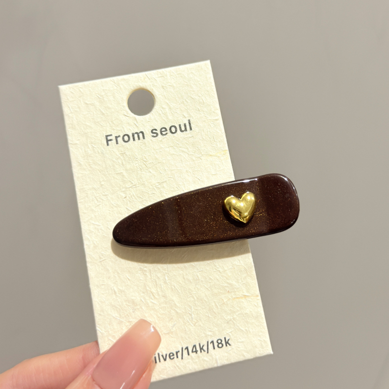 Peaaksessuaar: karu kujundusega juukseklips leopardimustriga külgpaugude jaoks, segatud materjalid, täpne töötlus, sügis 2025