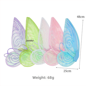 Ангелски криле за деца — сгъваеми криле за декорация на гърба и обличане за сценични изпълнения