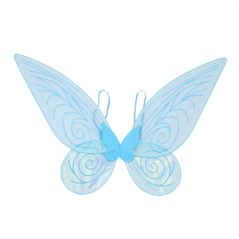 Ангелски криле за деца — сгъваеми криле за декорация на гърба и обличане за сценични изпълнения