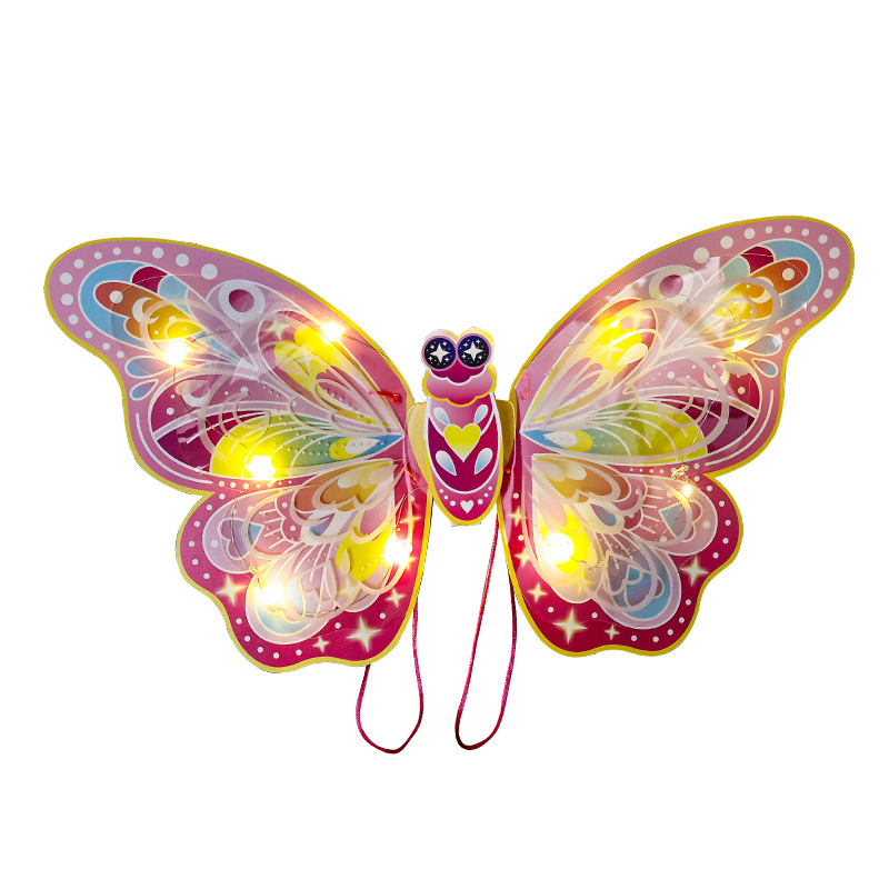 Bērnu tauriņa laterna — DIY komplekts, roku darbs, neregulāra forma, karikatūras ķīniešu klasiskā stila, materiāls 6227399