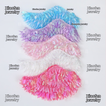 Светещи ангелски крила – пелерина за малка фея, полиестер