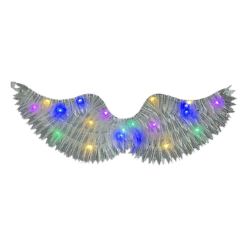 Светещи ангелски крила – пелерина за малка фея, полиестер