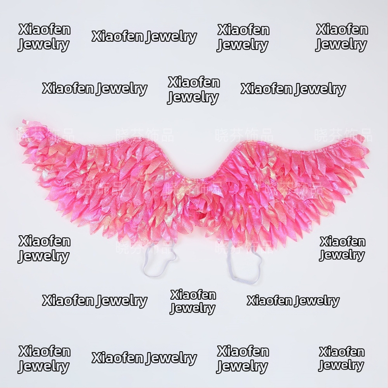 Светещи ангелски крила – пелерина за малка фея, полиестер