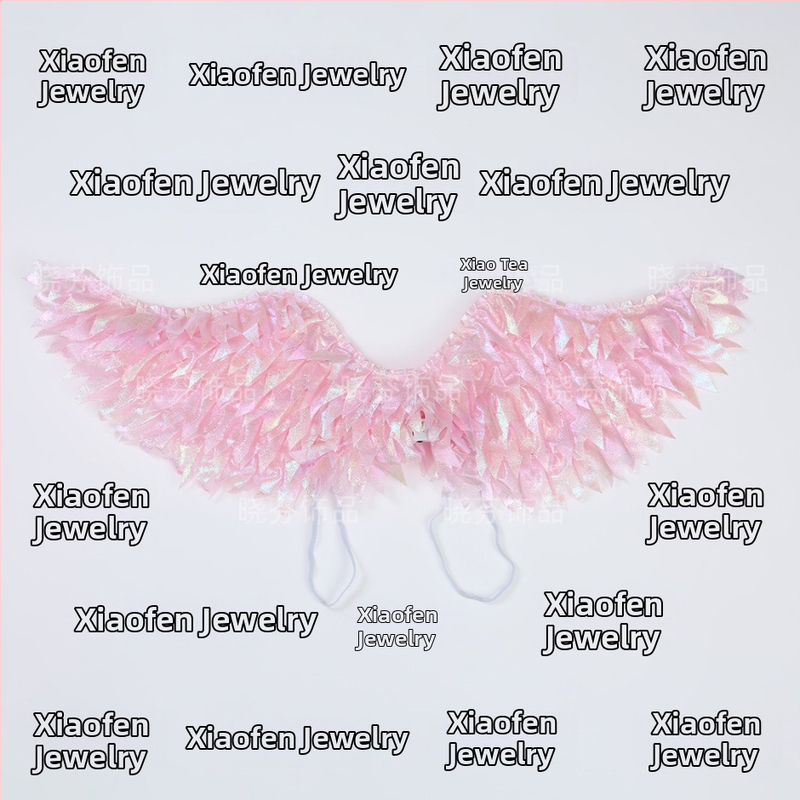 Светещи ангелски крила – пелерина за малка фея, полиестер