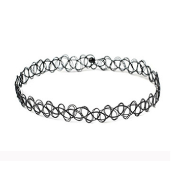 Set colier 6 bucăți – poliester, manufactură manuală, stil geometric, lanț obișnuit