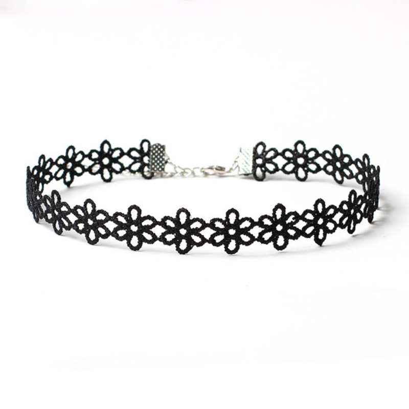 Set colier 6 bucăți – poliester, manufactură manuală, stil geometric, lanț obișnuit