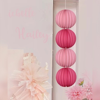 Kāzu laternas dekors, ziemas melones formas, no papīra, silkscreen druka, minimālisks stils