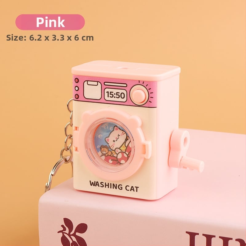 Atslēgu gredzens ar karikatūras veidolu veļasmaiņā, spīdīga plastmasas rotaļlieta, attīsta satvērienu un roku- acs koordināciju, bērniem vecumā 4–6 gadi