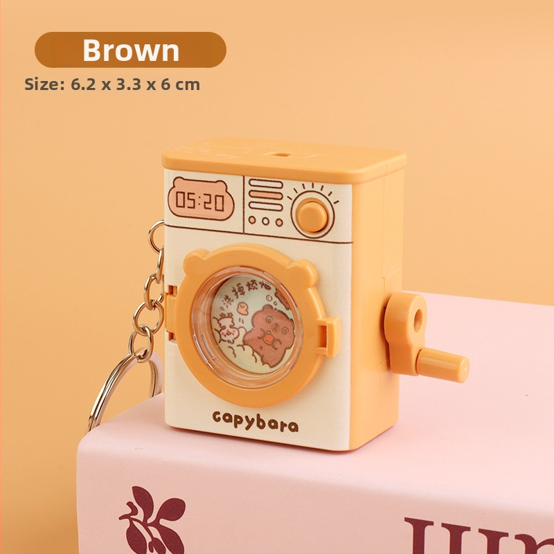 Atslēgu gredzens ar karikatūras veidolu veļasmaiņā, spīdīga plastmasas rotaļlieta, attīsta satvērienu un roku- acs koordināciju, bērniem vecumā 4–6 gadi