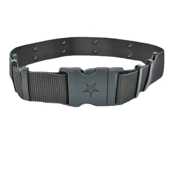 Taktikai öv katonai képzéshez — nejlonöv műanyag csattal, csattal záródó, szélesség > 4 cm, univerzális modell