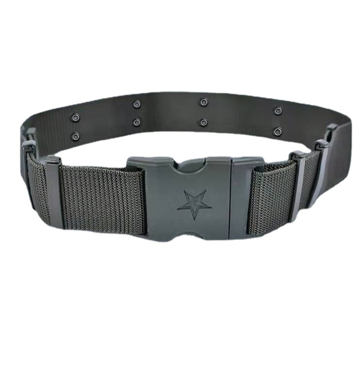 Taktikai öv katonai képzéshez — nejlonöv műanyag csattal, csattal záródó, szélesség > 4 cm, univerzális modell