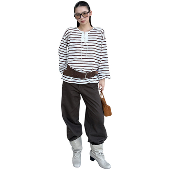 Mmfish Szuédbőr öv ötvözet csattal – széles (>4 cm), csattal záródó, utcai/uniszex stílus, őszi 2025