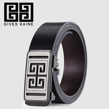 Férfi PU bőr öv automata csattal és ötvözetes csattal, Tavasz 2025, Stílus: üzleti, sokoldalú, elegáns, minimalist, hétköznapi