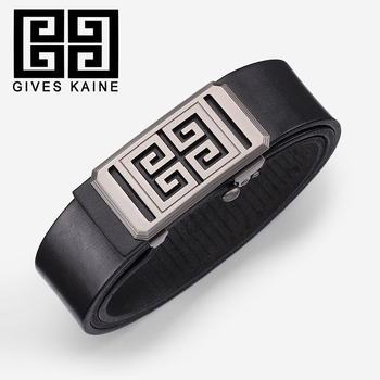 Férfi PU bőr öv automata csattal és ötvözetes csattal, Tavasz 2025, Stílus: üzleti, sokoldalú, elegáns, minimalist, hétköznapi
