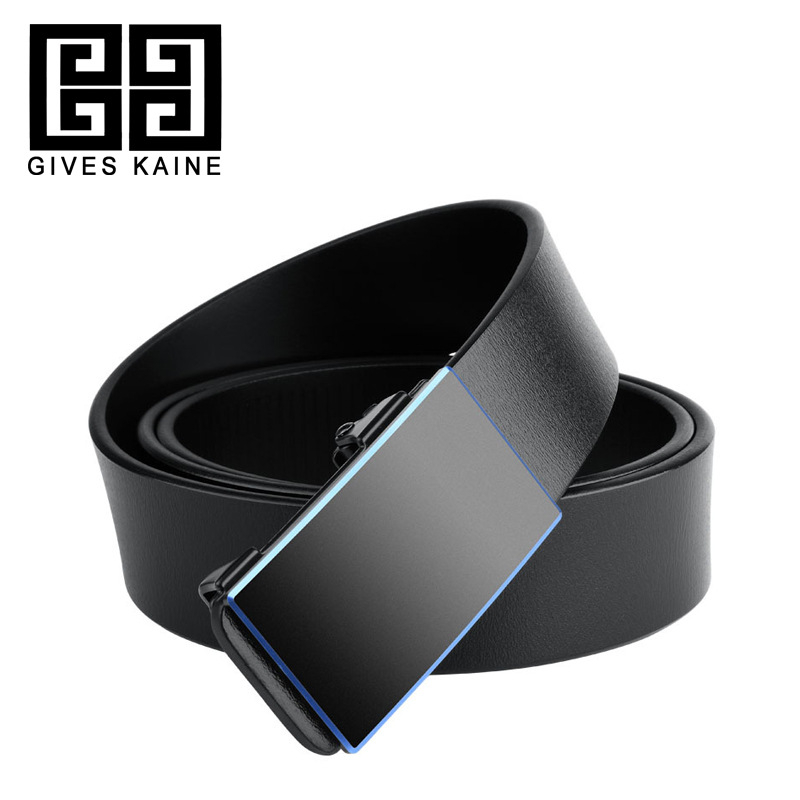 Férfi PU bőr öv automata csattal és ötvözetes csattal, Tavasz 2025, Stílus: üzleti, sokoldalú, elegáns, minimalist, hétköznapi