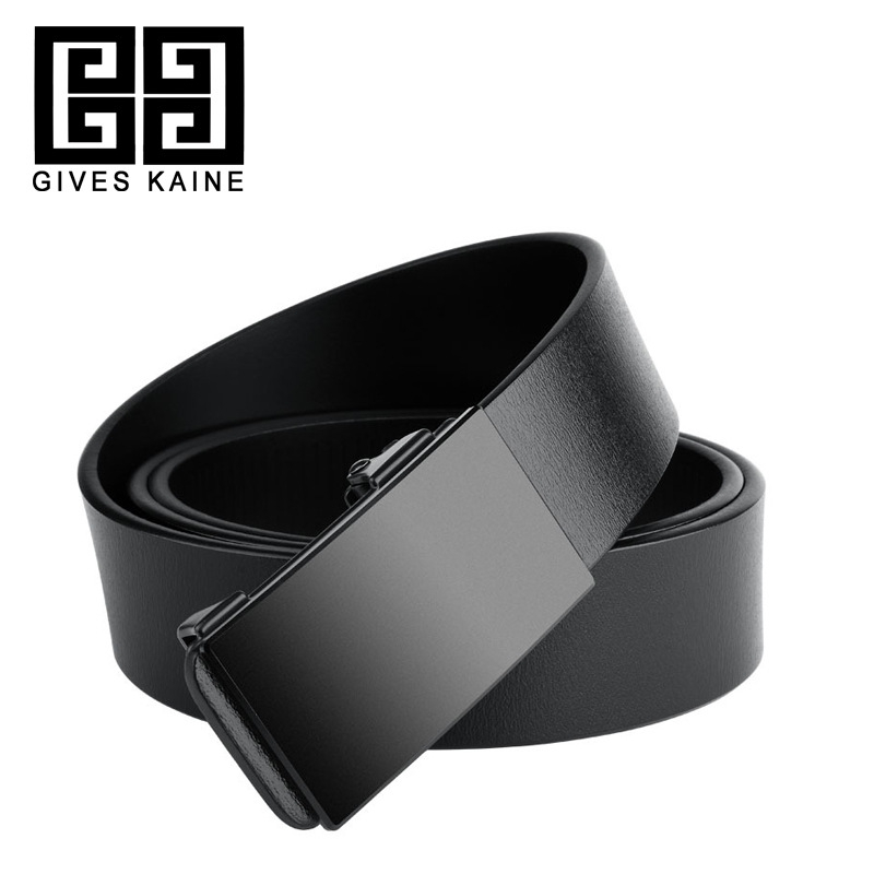 Férfi PU bőr öv automata csattal és ötvözetes csattal, Tavasz 2025, Stílus: üzleti, sokoldalú, elegáns, minimalist, hétköznapi