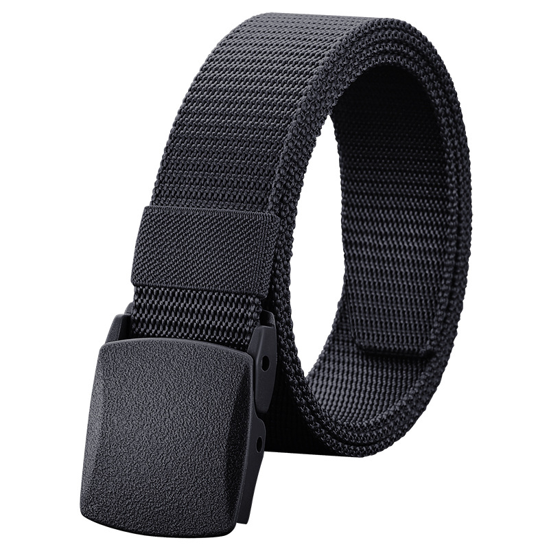 PP öv műanyag csattal, sima csattal, 2-4 cm szélesség, uniszex könnyű öv, személyes stílus