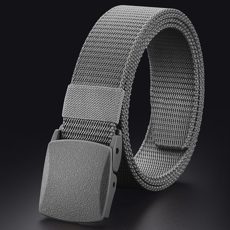 PP öv műanyag csattal, sima csattal, 2-4 cm szélesség, uniszex könnyű öv, személyes stílus