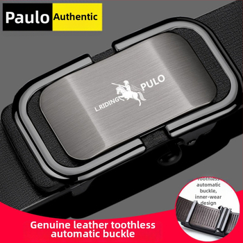 Curea pentru bărbați din piele sintetică, catarama din aliaj, închidere automată, lățime 2-4 cm, stil business minimalist