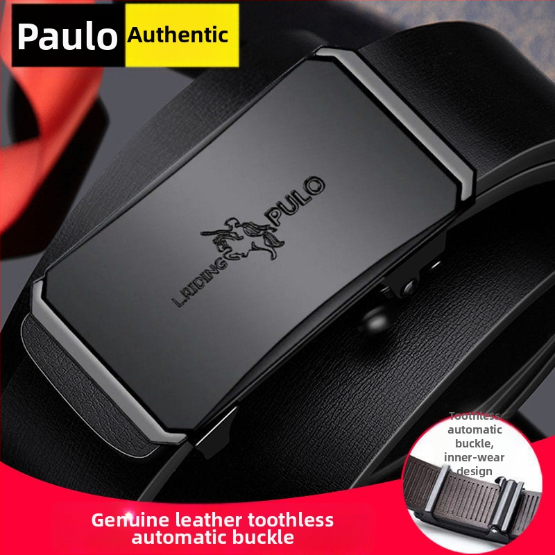 Curea pentru bărbați din piele sintetică, catarama din aliaj, închidere automată, lățime 2-4 cm, stil business minimalist