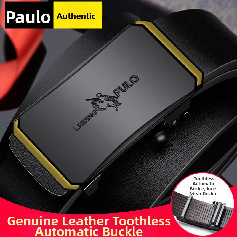 Curea pentru bărbați din piele sintetică, catarama din aliaj, închidere automată, lățime 2-4 cm, stil business minimalist