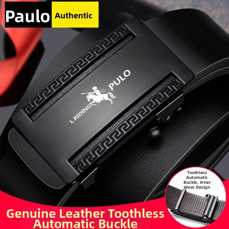 Curea pentru bărbați din piele sintetică, catarama din aliaj, închidere automată, lățime 2-4 cm, stil business minimalist