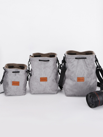 Sisemine liner mirrorless/SLR-kaamera jaoks plušise polsterdusega — ultra-kerge kaitseümbris Nikon, Canon, Sony, Fuji