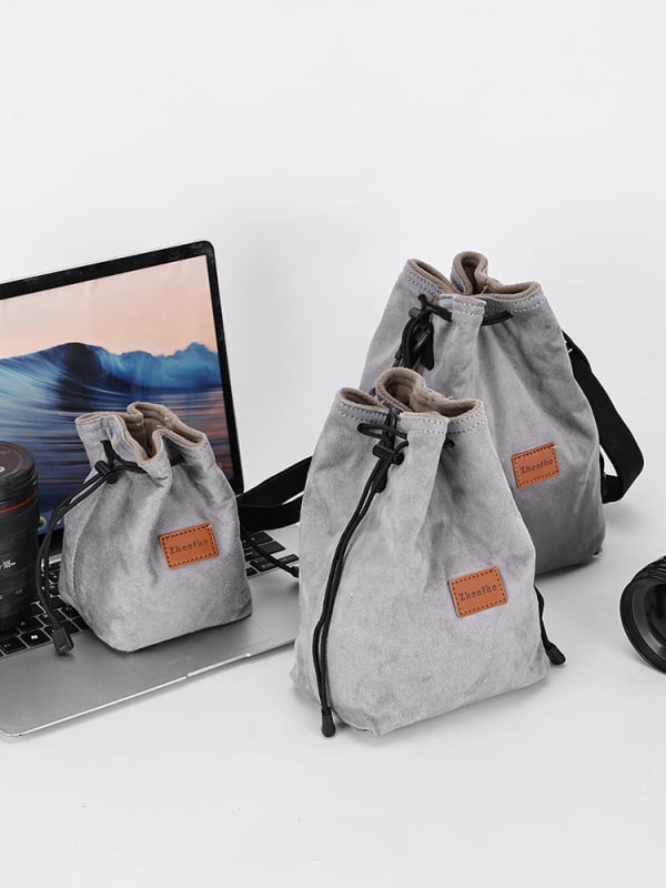 Sisemine liner mirrorless/SLR-kaamera jaoks plušise polsterdusega — ultra-kerge kaitseümbris Nikon, Canon, Sony, Fuji