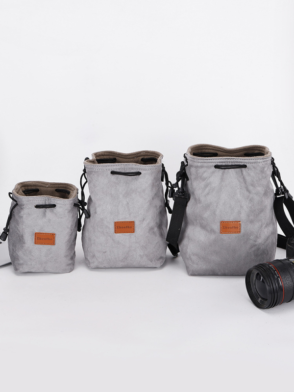 Sisemine liner mirrorless/SLR-kaamera jaoks plušise polsterdusega — ultra-kerge kaitseümbris Nikon, Canon, Sony, Fuji