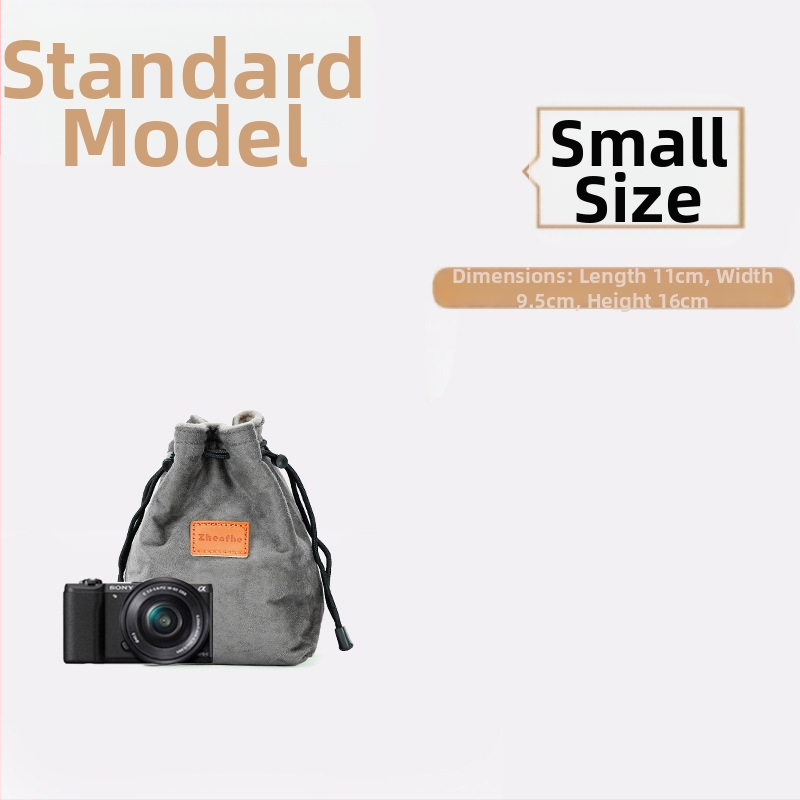 Sisemine liner mirrorless/SLR-kaamera jaoks plušise polsterdusega — ultra-kerge kaitseümbris Nikon, Canon, Sony, Fuji