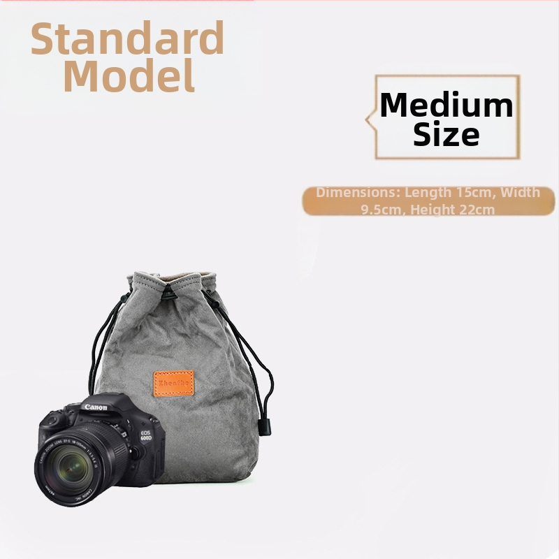 Sisemine liner mirrorless/SLR-kaamera jaoks plušise polsterdusega — ultra-kerge kaitseümbris Nikon, Canon, Sony, Fuji