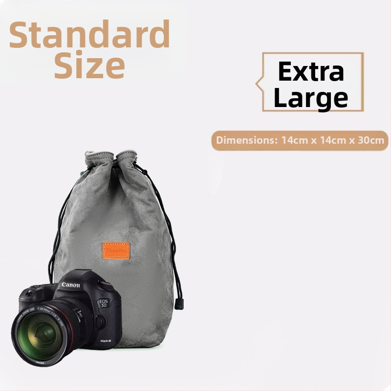 Sisemine liner mirrorless/SLR-kaamera jaoks plušise polsterdusega — ultra-kerge kaitseümbris Nikon, Canon, Sony, Fuji