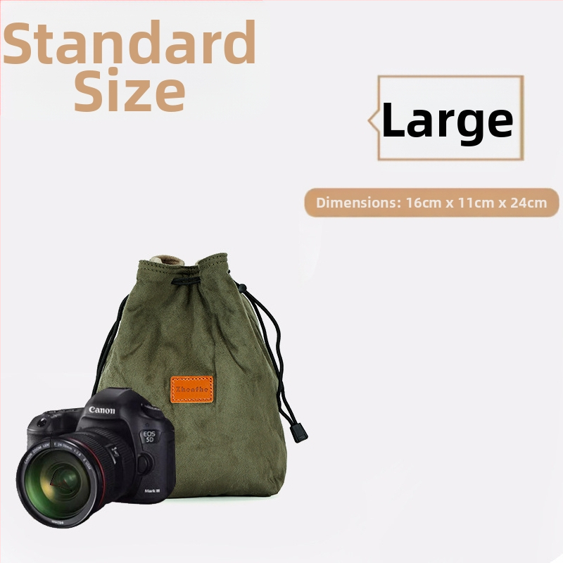 Sisemine liner mirrorless/SLR-kaamera jaoks plušise polsterdusega — ultra-kerge kaitseümbris Nikon, Canon, Sony, Fuji