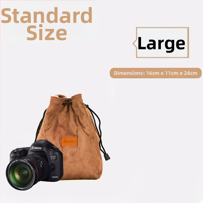 Sisemine liner mirrorless/SLR-kaamera jaoks plušise polsterdusega — ultra-kerge kaitseümbris Nikon, Canon, Sony, Fuji