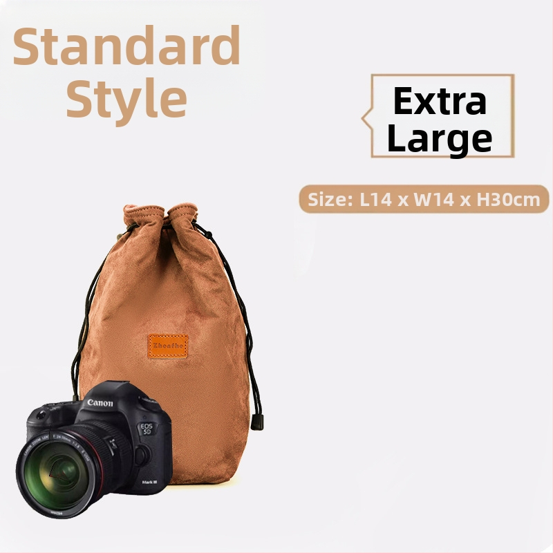 Sisemine liner mirrorless/SLR-kaamera jaoks plušise polsterdusega — ultra-kerge kaitseümbris Nikon, Canon, Sony, Fuji