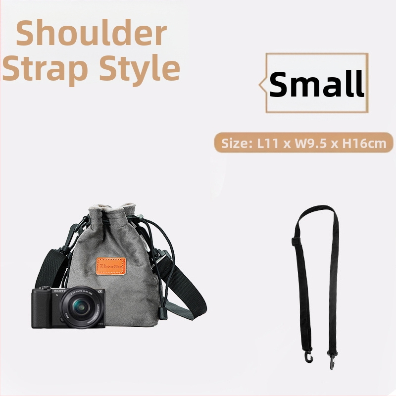 Sisemine liner mirrorless/SLR-kaamera jaoks plušise polsterdusega — ultra-kerge kaitseümbris Nikon, Canon, Sony, Fuji