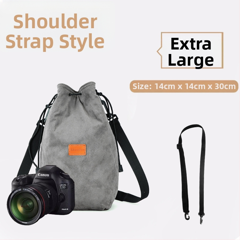 Sisemine liner mirrorless/SLR-kaamera jaoks plušise polsterdusega — ultra-kerge kaitseümbris Nikon, Canon, Sony, Fuji