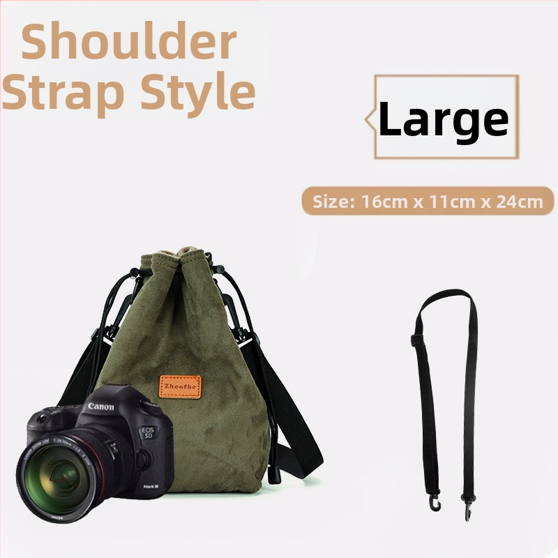 Sisemine liner mirrorless/SLR-kaamera jaoks plušise polsterdusega — ultra-kerge kaitseümbris Nikon, Canon, Sony, Fuji