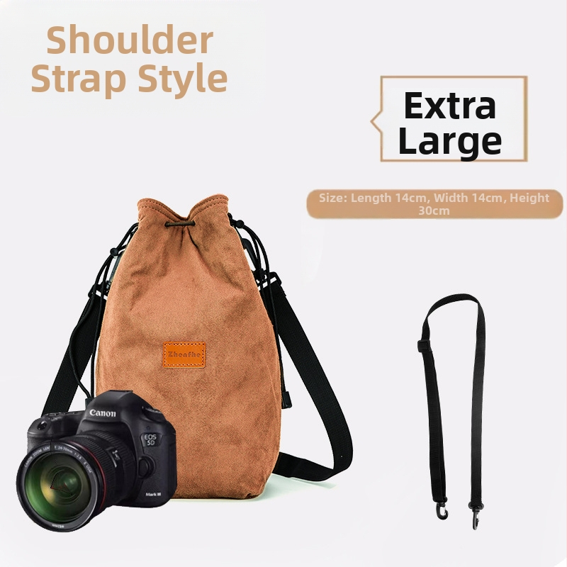 Sisemine liner mirrorless/SLR-kaamera jaoks plušise polsterdusega — ultra-kerge kaitseümbris Nikon, Canon, Sony, Fuji